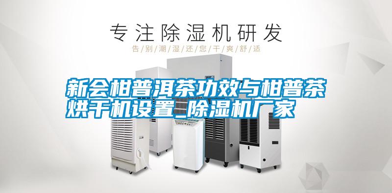 新會柑普洱茶功效與柑普茶烘干機設置_除濕機廠家