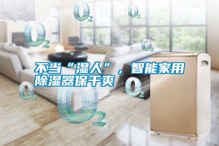 不當“濕人”，智能家用除濕器保干爽