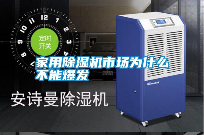 家用除濕機市場為什么不能爆發