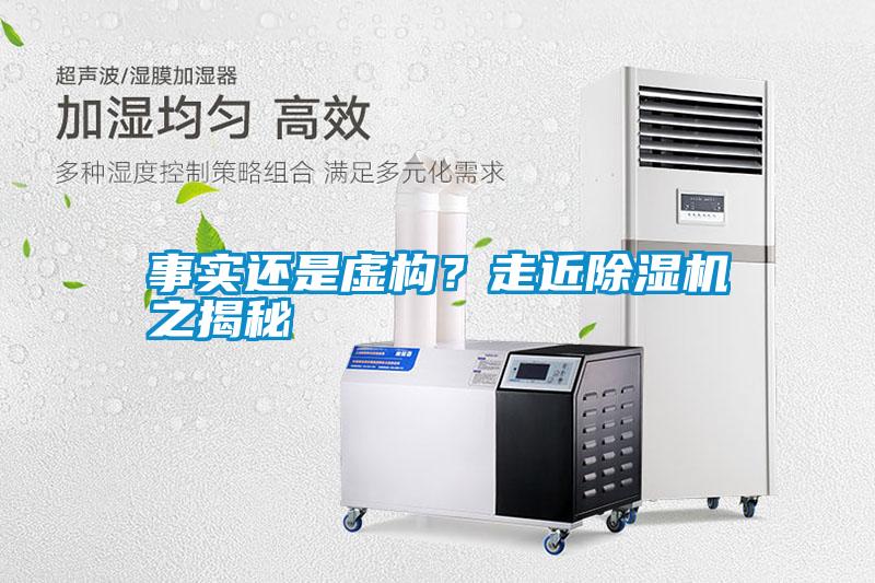 事實還是虛構?走近除濕機之揭秘