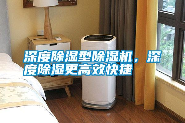 深度除濕型除濕機，深度除濕更高效快捷
