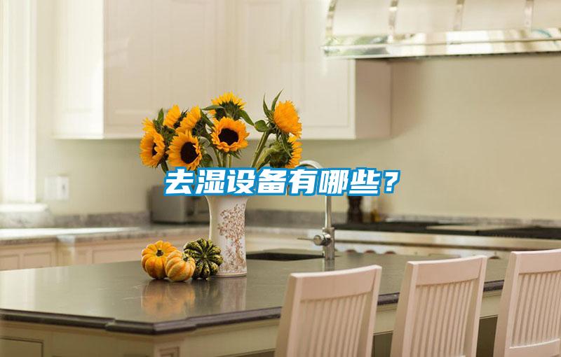 去濕設(shè)備有哪些？