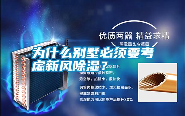 為什么別墅必須要考慮新風(fēng)除濕?