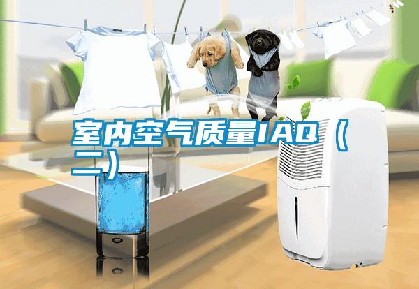 室內空氣質量IAQ(二)