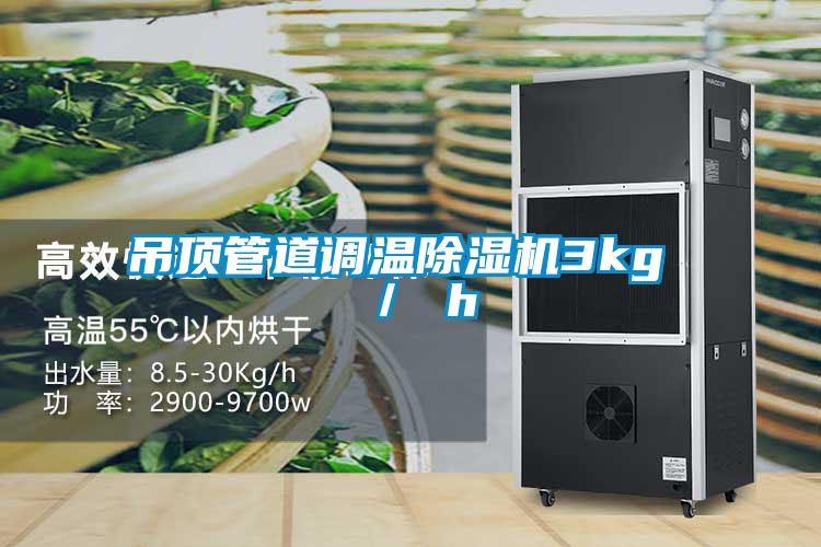 吊頂管道調(diào)溫除濕機(jī)3kg / h