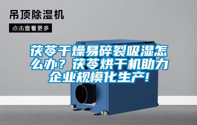 茯苓干燥易碎裂吸濕怎么辦？茯苓烘干機助力企業規?；a!