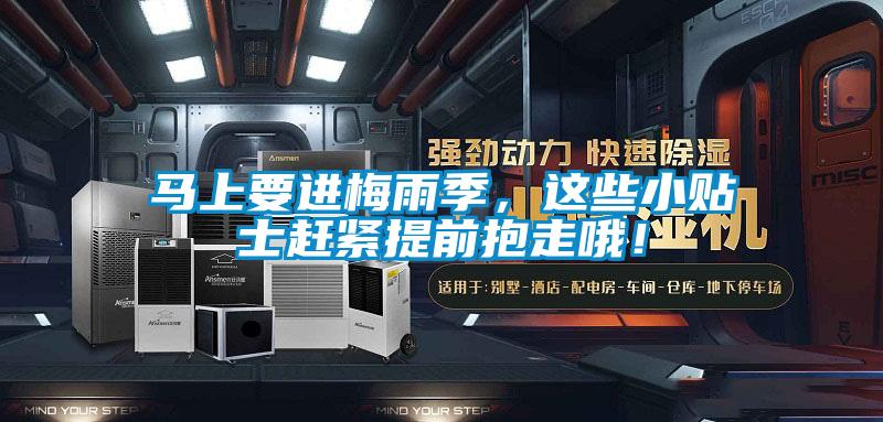 馬上要進梅雨季,這些小貼士趕緊提前抱走哦!