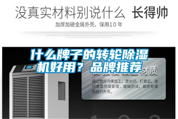 什么牌子的轉輪除濕機好用?品牌推薦