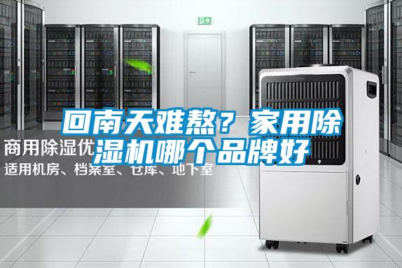 回南天難熬?家用除濕機(jī)哪個品牌好