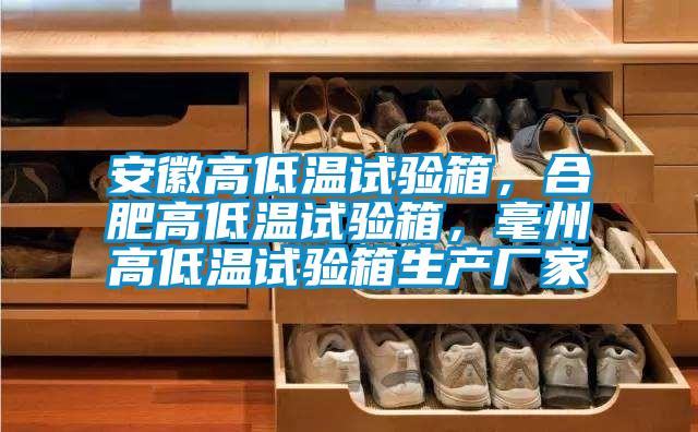 安徽高低溫試驗箱，合肥高低溫試驗箱，毫州高低溫試驗箱生產廠家