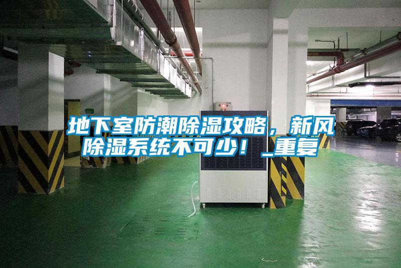 地下室防潮除濕攻略,新風除濕系統不可少!_重復