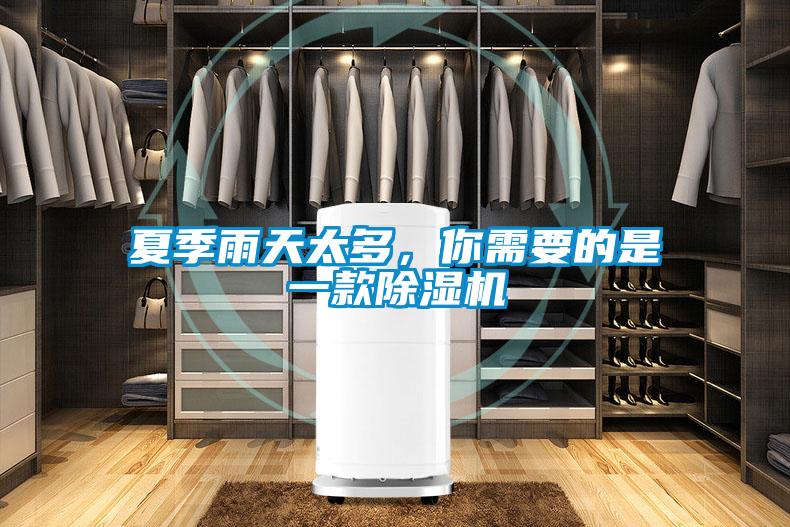夏季雨天太多，你需要的是一款除濕機