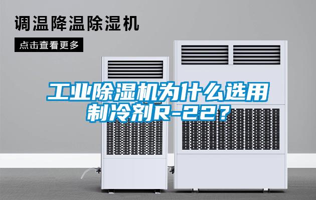 工業除濕機為什么選用制冷劑R-22？