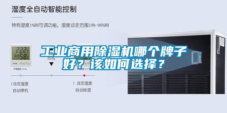 工業商用除濕機哪個牌子好？該如何選擇？