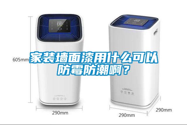家裝墻面漆用什么可以防霉防潮啊？