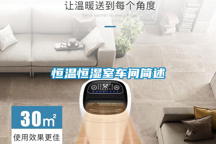 恒溫恒濕室車(chē)間簡(jiǎn)述