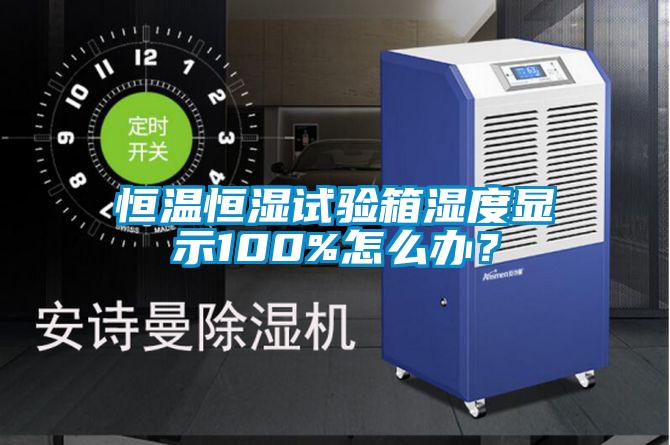 恒溫恒濕試驗箱濕度顯示100%怎么辦?