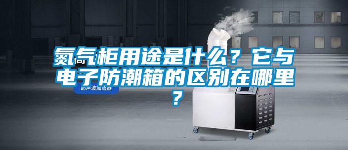 氮氣柜用途是什么？它與電子防潮箱的區(qū)別在哪里？