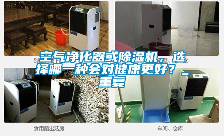 空氣凈化器或除濕機，選擇哪一種會對健康更好？_重復(fù)