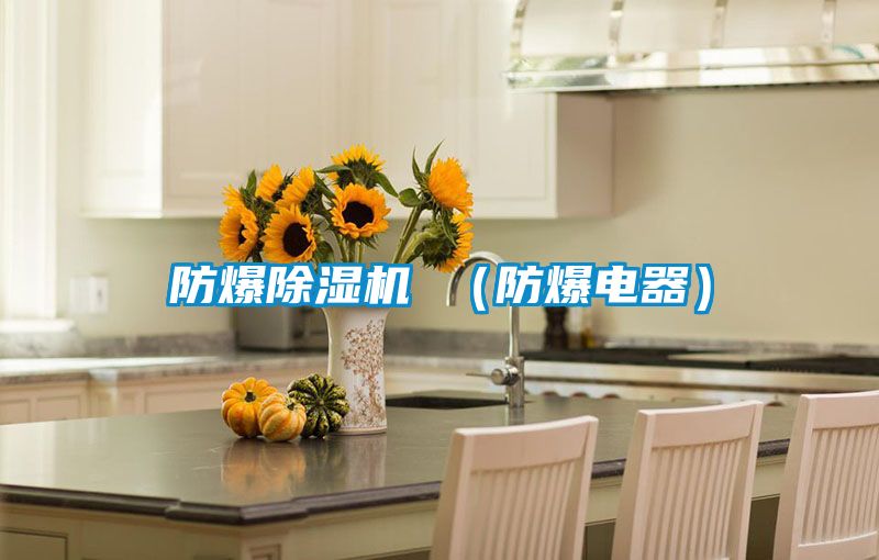 防爆除濕機 (防爆電器)