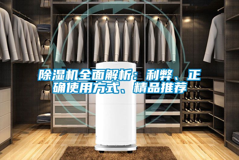 除濕機全面解析：利弊、正確使用方式、精品推薦