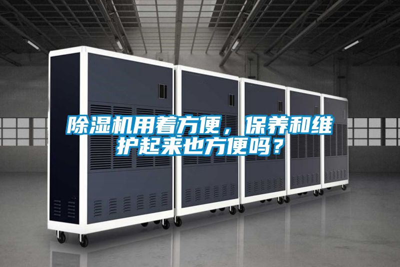 除濕機(jī)用著方便，保養(yǎng)和維護(hù)起來也方便嗎？