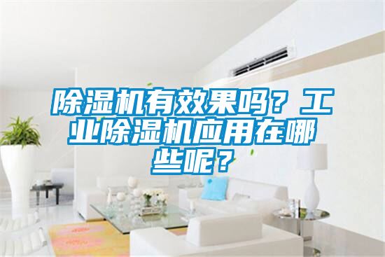 除濕機有效果嗎？工業除濕機應用在哪些呢？